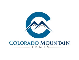 Colorado Mountain Homes logo design by J0s3Ph