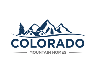 Colorado Mountain Homes logo design by Greenlight