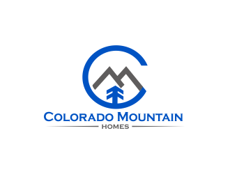 Colorado Mountain Homes logo design by Greenlight