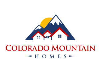 Colorado Mountain Homes logo design by BeDesign