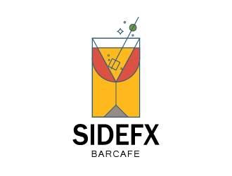 SIDEFX barcafe logo design by Shailesh