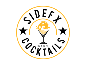 SIDEFX barcafe logo design by savana