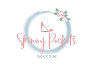 Skinny Pockets logo design by Akisaputra