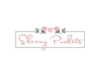 Skinny Pockets logo design by tukangngaret