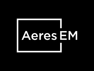 Aeres EM logo design by BlessedArt