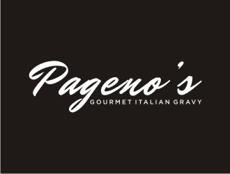 Pagenos Gourmet Italian Gravy logo design by sabyan