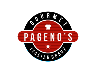 Pagenos Gourmet Italian Gravy logo design by DiDdzin