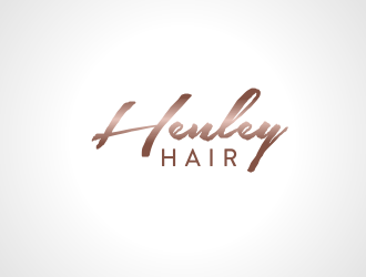 Henley Hair  logo design by xbrand