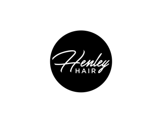 Henley Hair  logo design by johana