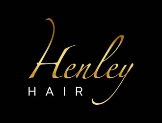Henley Hair  logo design by maserik