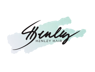 Henley Hair  logo design by YONK