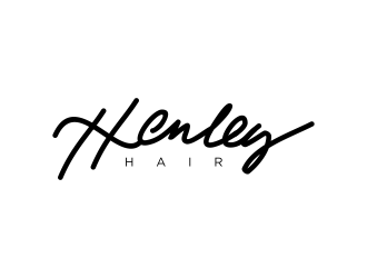 Henley Hair  logo design by DiDdzin