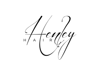 Henley Hair  logo design by DiDdzin