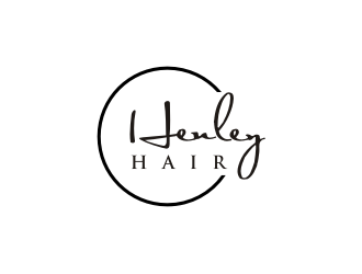 Henley Hair  logo design by Barkah