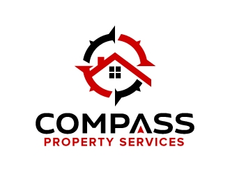 Compass Property Services logo design by jaize