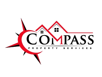 Compass Property Services logo design by art-design