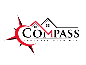 Compass Property Services logo design by art-design