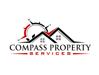 Compass Property Services logo design by THOR_