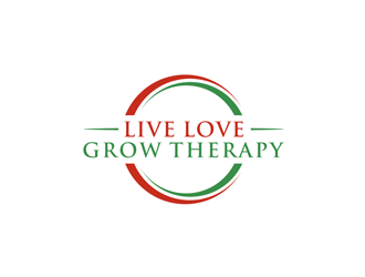 Live Love Grow Therapy logo design by johana