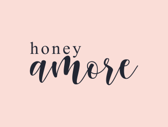 honey amore logo design by ammad