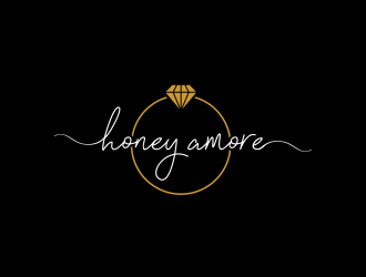 honey amore logo design by Panara
