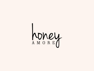 honey amore logo design by haidar
