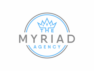 THE MYRIAD AGENCY logo design by puthreeone