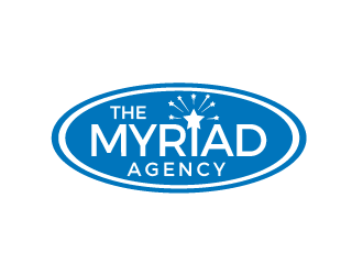 THE MYRIAD AGENCY logo design by justin_ezra