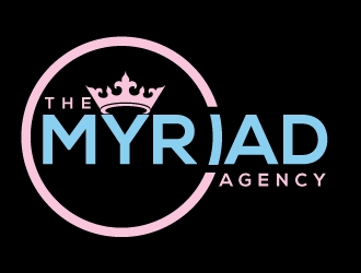 THE MYRIAD AGENCY logo design by Upoops