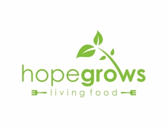 hopegrows living food logo design by Eko_Kurniawan