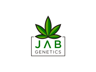 JAB Genetics logo design by Zeratu