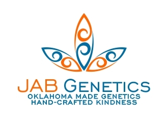 JAB Genetics logo design by b3no