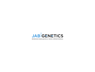 JAB Genetics logo design by haidar