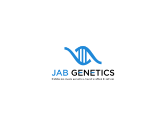 JAB Genetics logo design by haidar