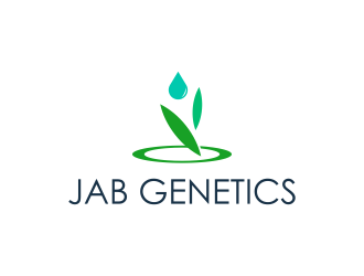 JAB Genetics logo design by DiDdzin