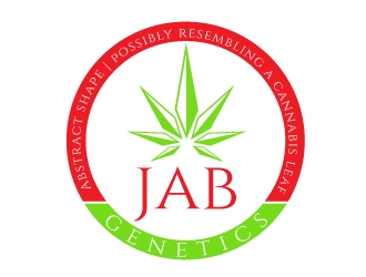 JAB Genetics logo design by Upoops