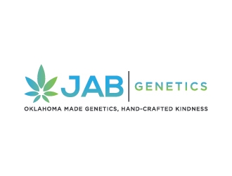 JAB Genetics logo design by Fear