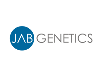 JAB Genetics logo design by Nurmalia