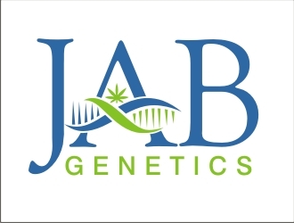 JAB Genetics logo design by GURUARTS