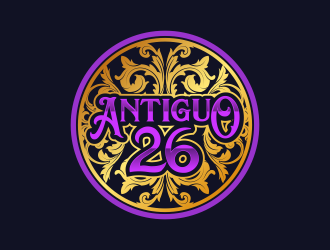 Antiguo 26 logo design by Cekot_Art