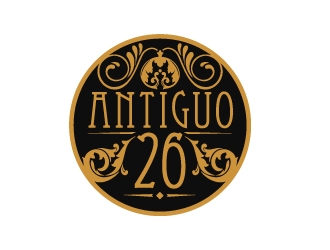 Antiguo 26 logo design by dasigns