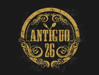 Antiguo 26 logo design by Suvendu