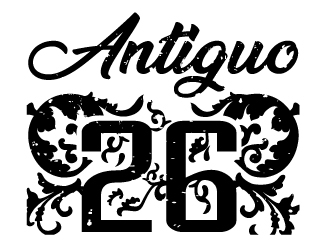 Antiguo 26 logo design by MonkDesign