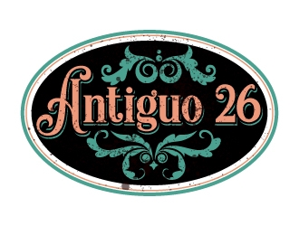 Antiguo 26 logo design by uttam