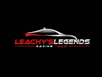 Leachy’s Legends Racing Team logo design by shravya