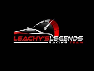 Leachy’s Legends Racing Team logo design by shravya