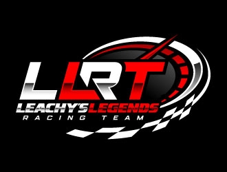 Leachy’s Legends Racing Team logo design by daywalker