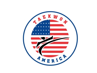 Taekwon America logo design by cikiyunn