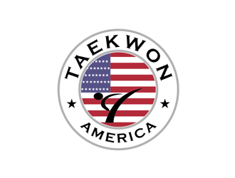 Taekwon America logo design by johana