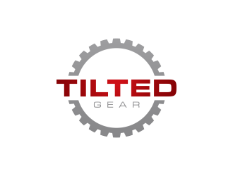Tilted Gear logo design by ammad